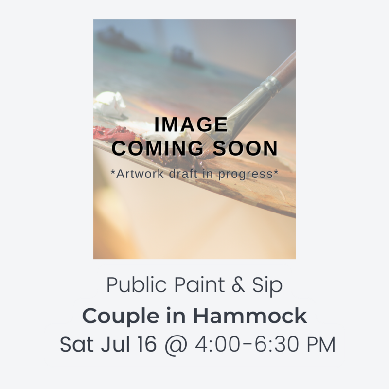 Couple in Hammock - Sat Jul 16 @ 4:00-6:30 PM