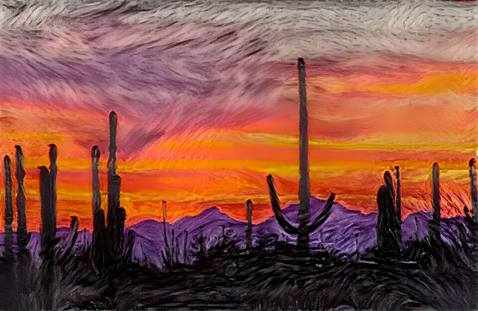 Arizona Sunset-Thurs Aug 4 @ 6:30-8:30