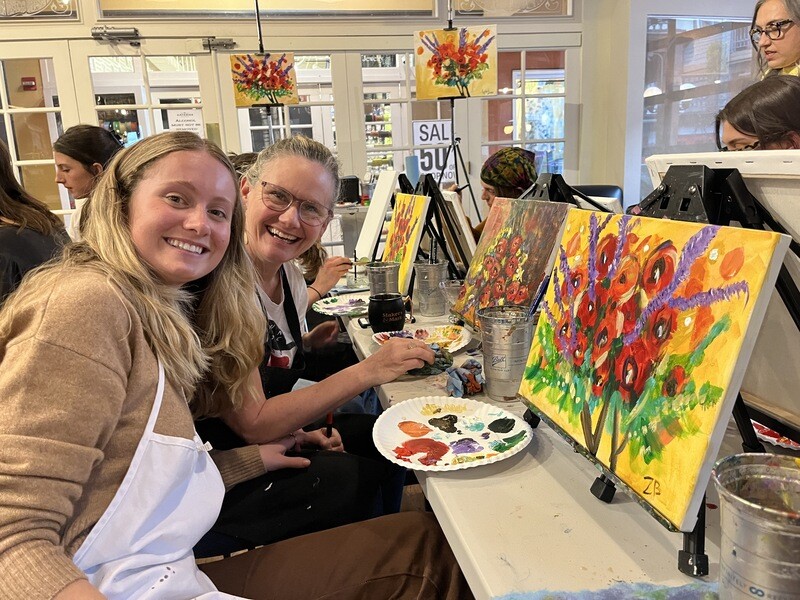 Wine Painting Class