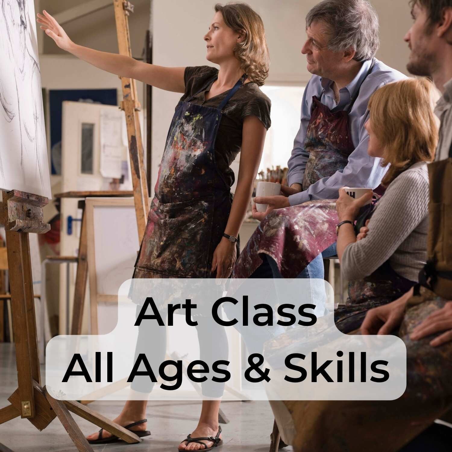 Sat Mornings Art Class-All Ages- 9:30 am-11:30am