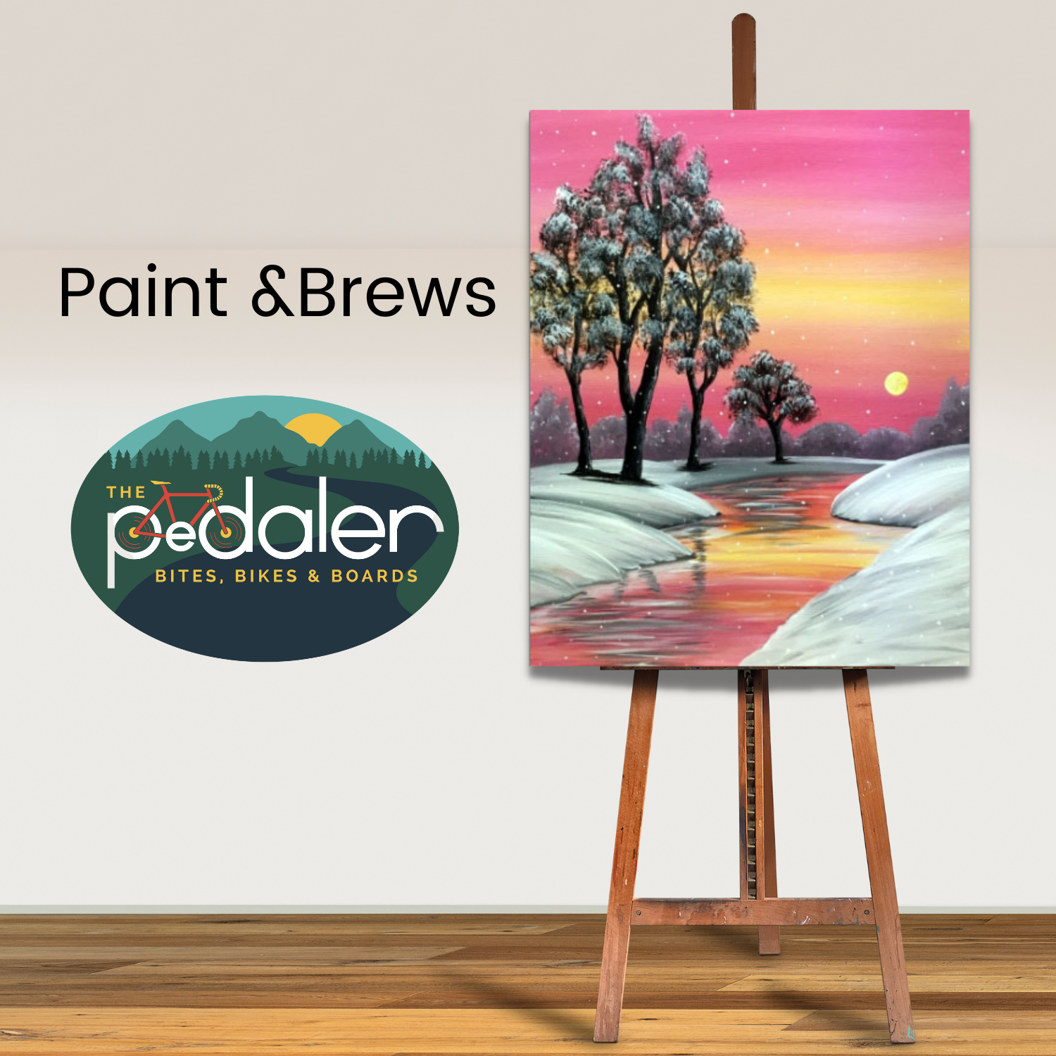 Paint and Brews at The Pedaler- Wed Nov 30 @ 6:30pm-9:00pm