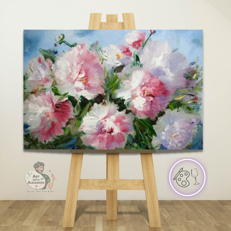 Uncork Your Creativity With Paint & Sip Classes in the 5th St Market in