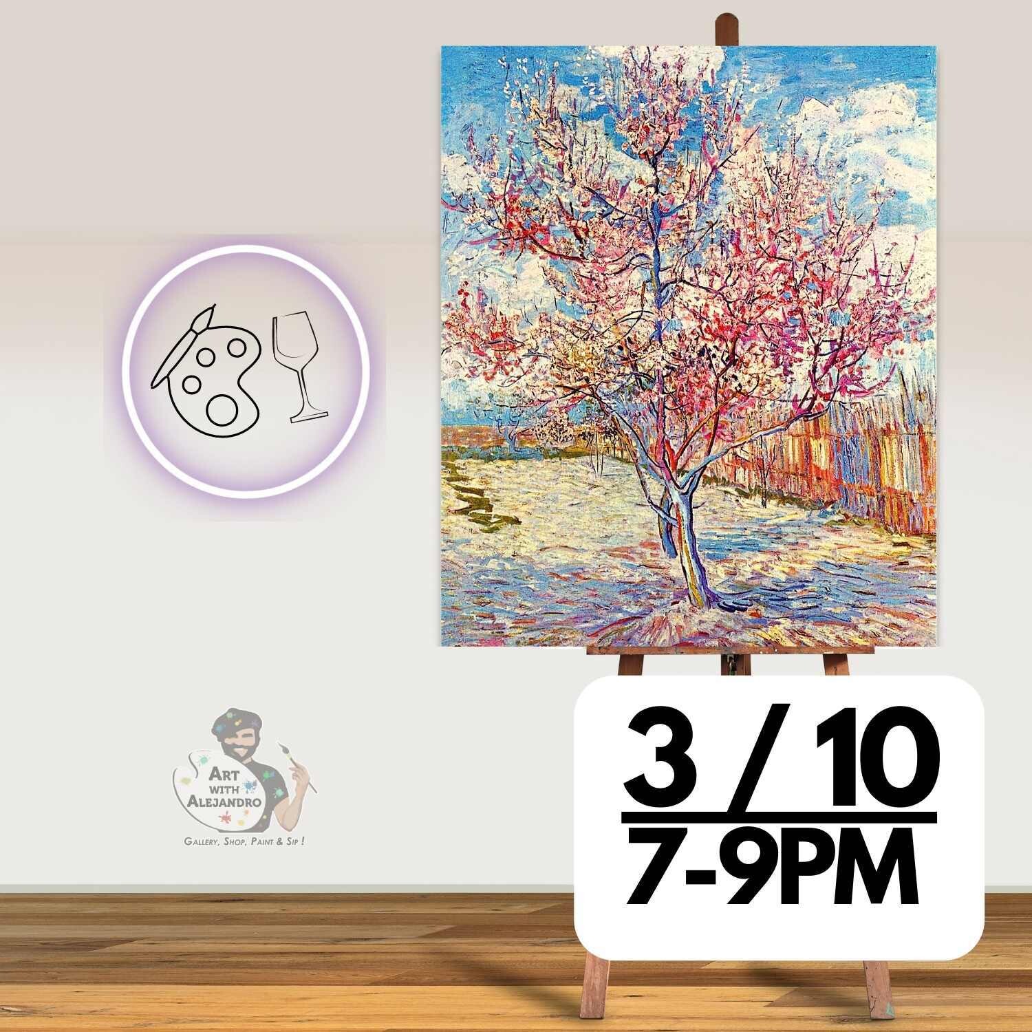 Van Gogh&#39;s Blossom Tree- Fri March 10 @ 7-9:00 PM
