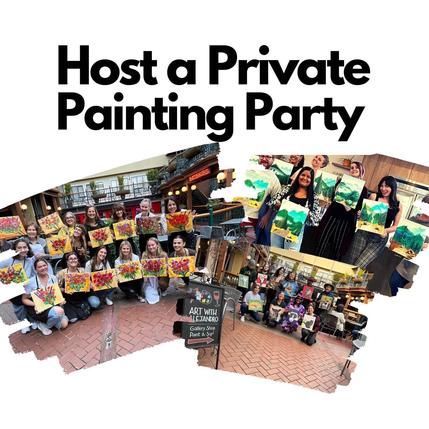 Host a Private Party