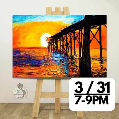 Pier Sunset  Fri Mar 31 @ 7:00-9:00 PM