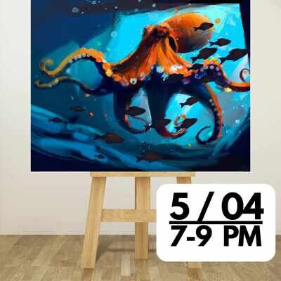 Pacific Octopus -Thurs May 4  @ 7:00-9:00 PM