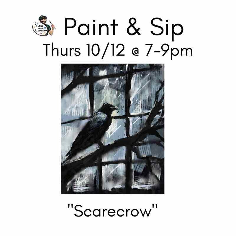 “ The Crow knocking on the Window” Thurs Oct 12 @ 7:00-9:00 PM