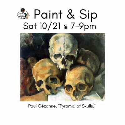 Paul Cézanne “Pyramid of Skulls” Sat Oct 21 @ 7:00- 9:00 PM