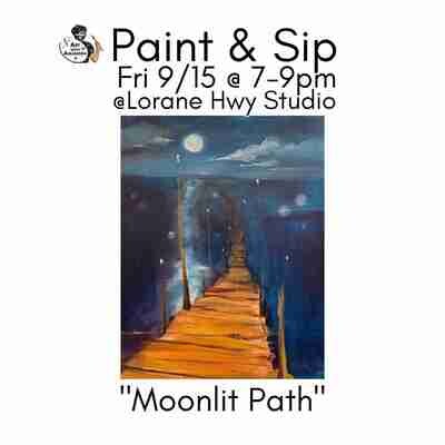 “Moonlit Path” Fri Sept 15 @ 7:00-9:00 PM