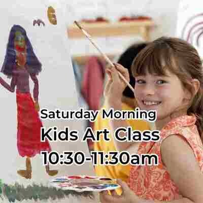 Sat Mornings Art Class- For  all Ages  10:30am-11:30am- Great for kids and beginners