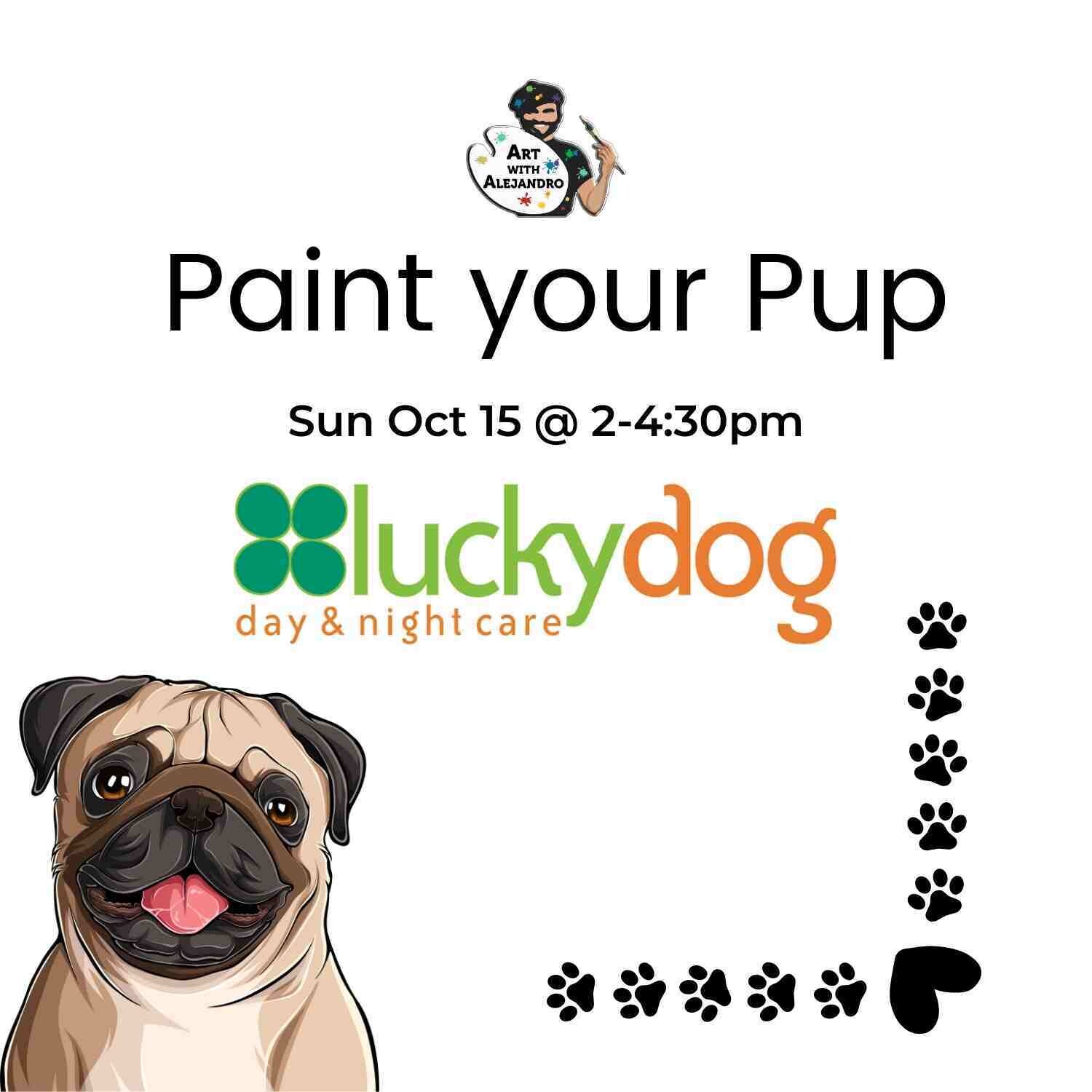Paint your Pup with Luckydog Day &amp; Night Care