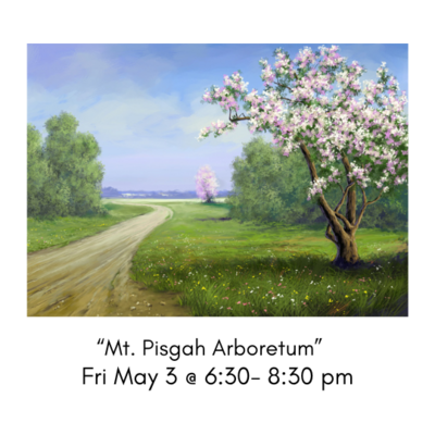 "Mt. Pisgah Arboretum" Fri May 3 @ 6:30-8:30pm