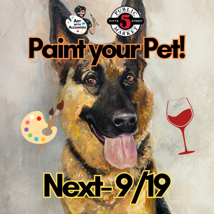 Paint-Your-Pet Night- 6:30-9ish- Every Third Thursday