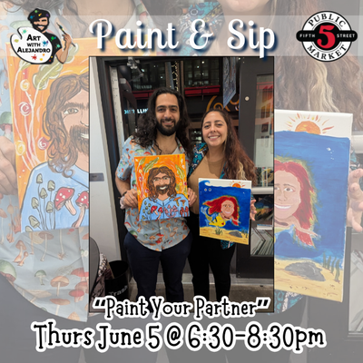 “Paint Your Partner” Thurs June 5 @ 6:30-8:30