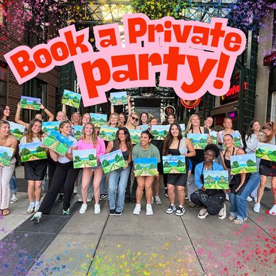 Private Paint &amp; Sip Parties – Birthdays, Teams &amp; More