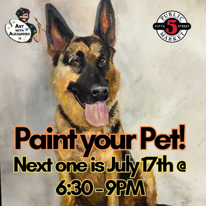 Paint-Your-Pet Night- 6:30-9ish- Every Third Thursday