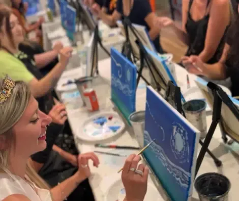 Join a Private Paint &amp; Sip Party – RSVP