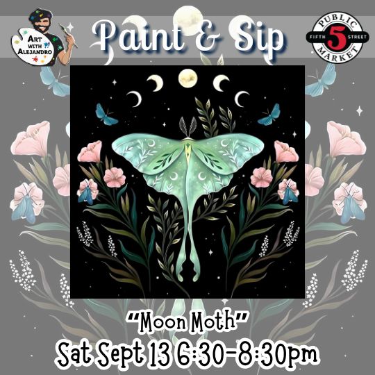 “Moon Moth” Sat Sept 13 6:30-8:30pm