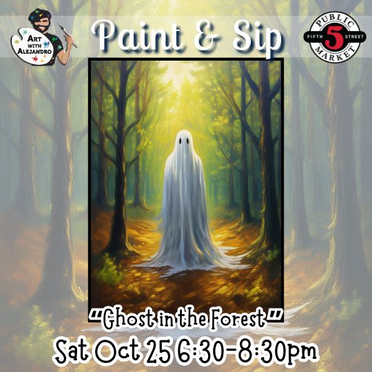 “Ghost in the Forest ” Sat Oct 25 6:30-8:30pm