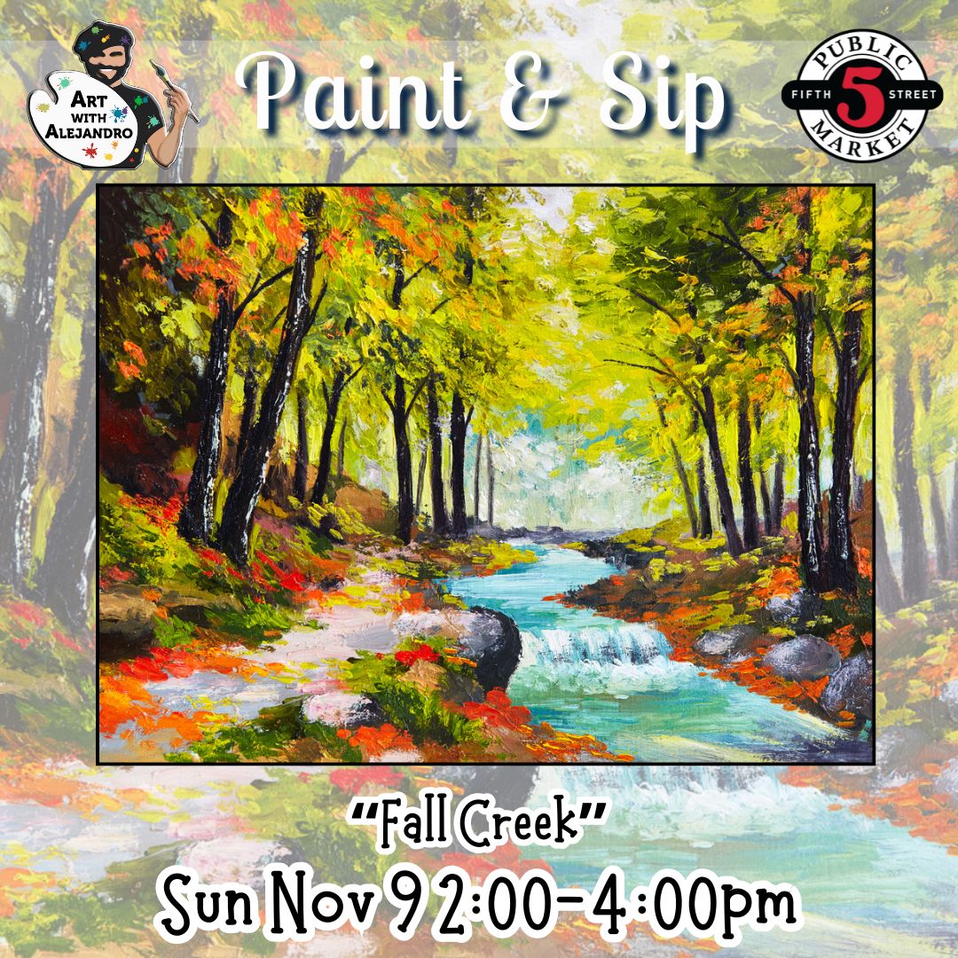 “Fall Creek” Sun Nov 9 2:00-4:00pm