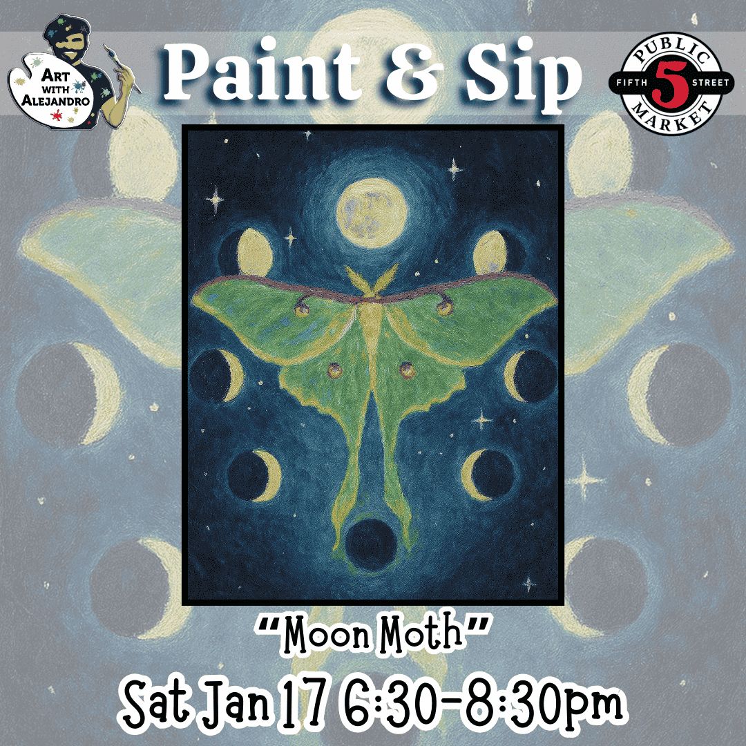 “Moon Moth” Sat Jan 17 6:30-8:30pm