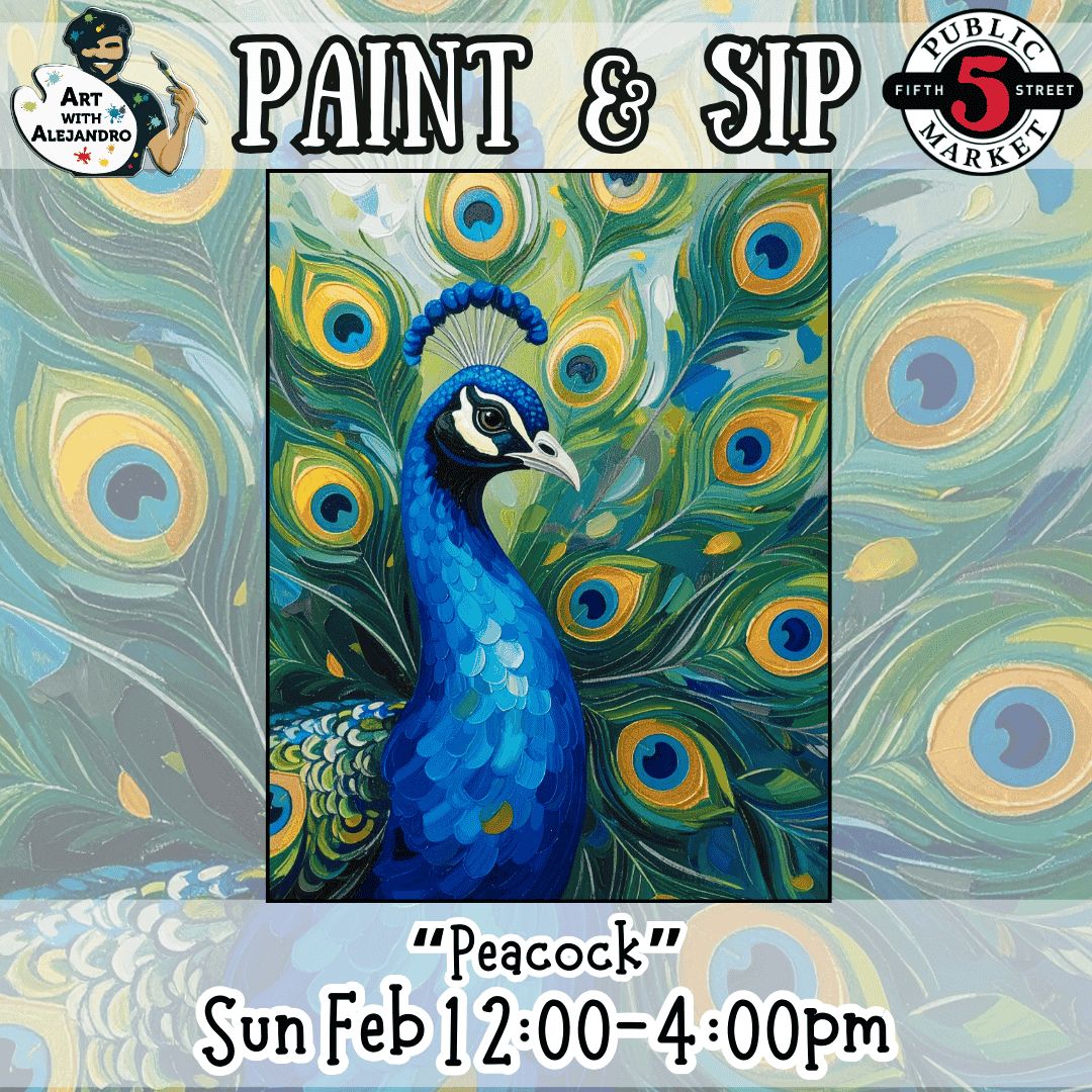 “Peacock” Sun Feb 1 2:00-4:00pm