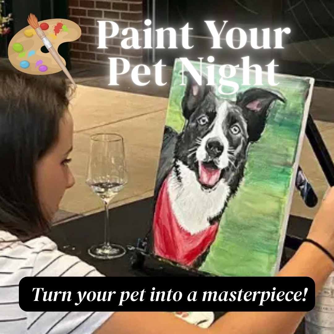 Paint-Your-Pet Night- 6:30-9ish- Every Third Thursday