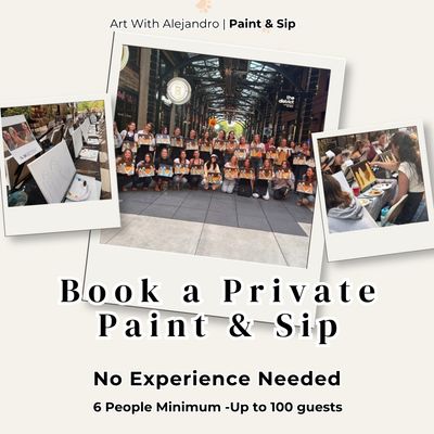 Book a Private Paint &amp; Sip
