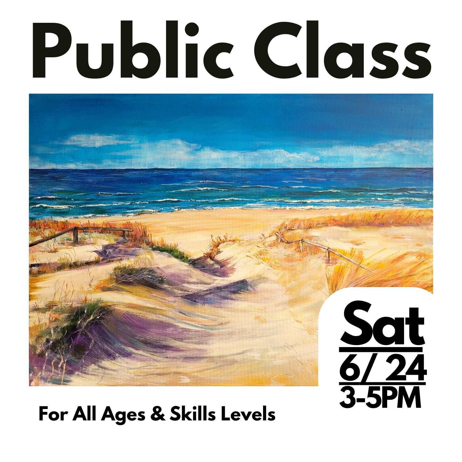 Sandy Beach- Sat Jun 24 @ 3:00-5:00 PM