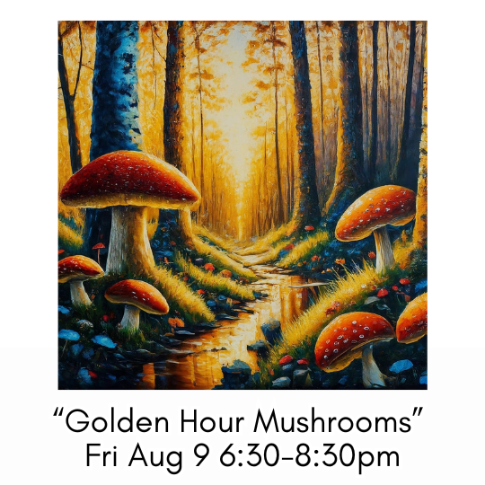 “Golden Hour Mushrooms”