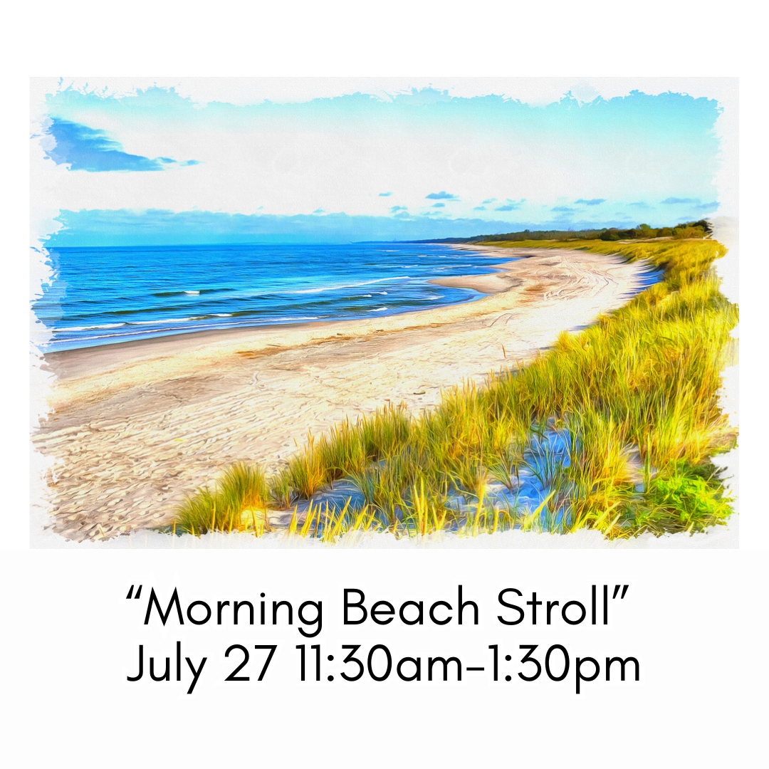 “Morning Beach Stroll”