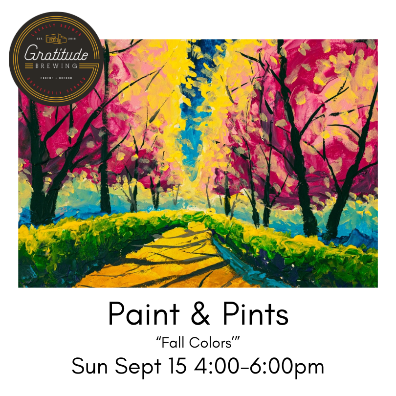 Paint &amp; Pints "Fall Colors”
