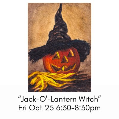 “Jack-O'-Lantern Witch”