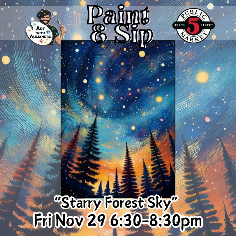 “Starry Forest Sky”
