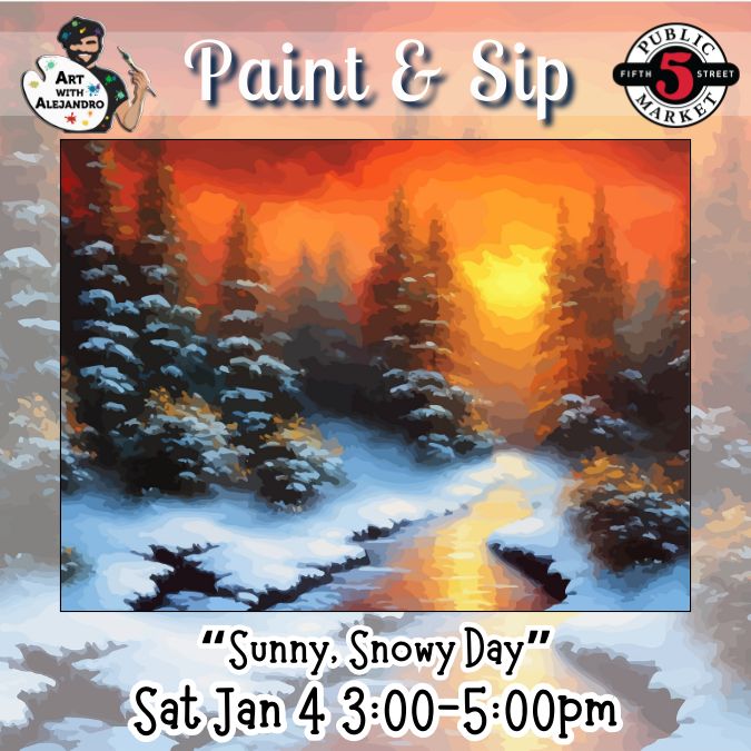 “Sunny, Snowy Day”