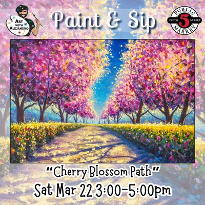 “Cherry Blossom Path”