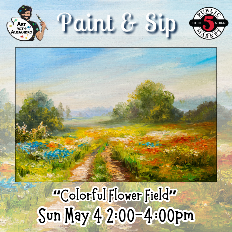 “Colorful Flower Field”