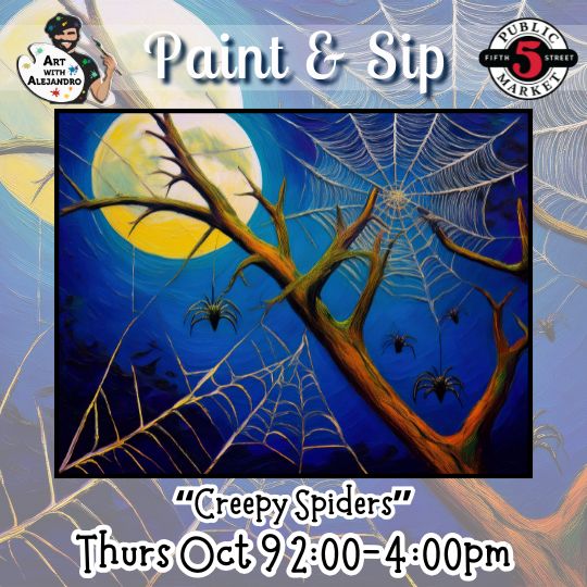 “Creepy Spiders” Thurs Oct 9 2:00-4:00pm