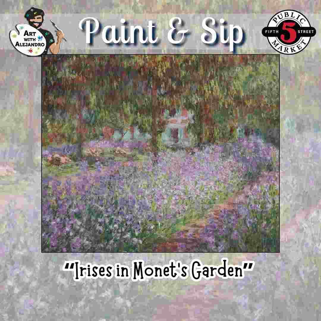 Irises in Monet's Garden