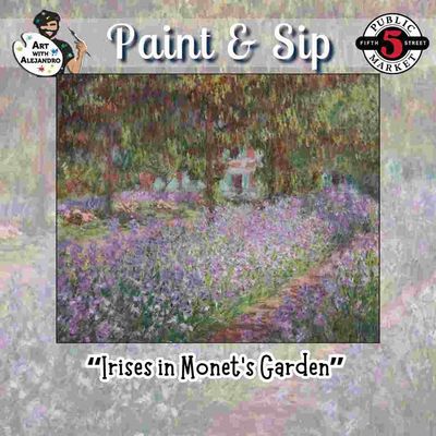 Irises in Monet's Garden