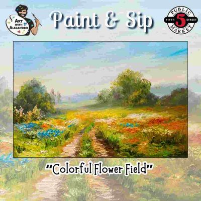 Colorful Flower Field