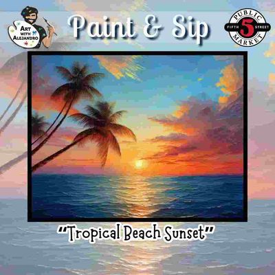 Tropical Beach Sunset