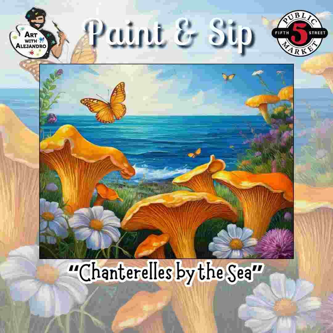 Chanterelles by the Sea