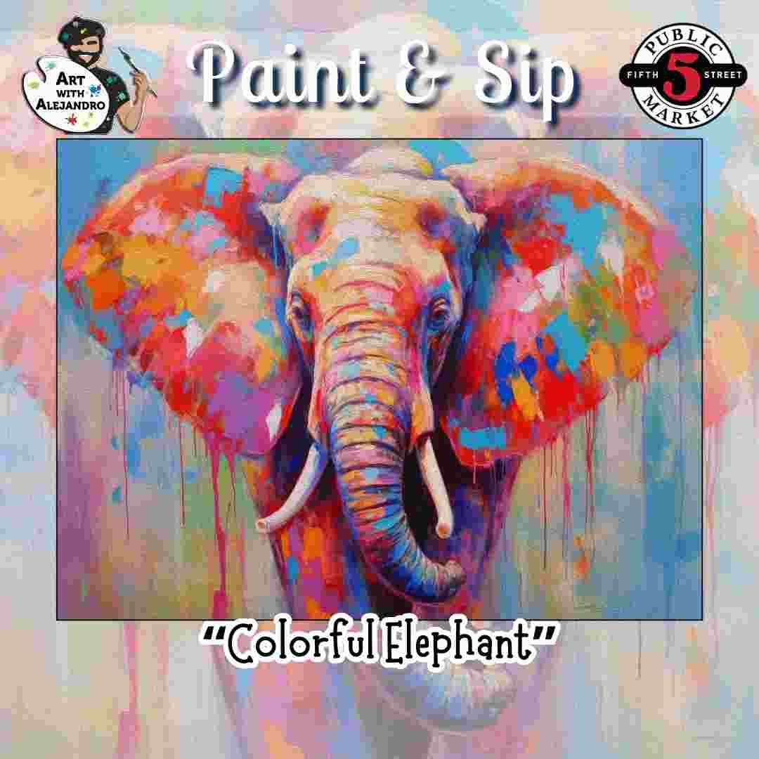 Colorful Elephant 2