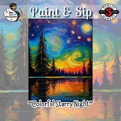 Colorful Starry Night