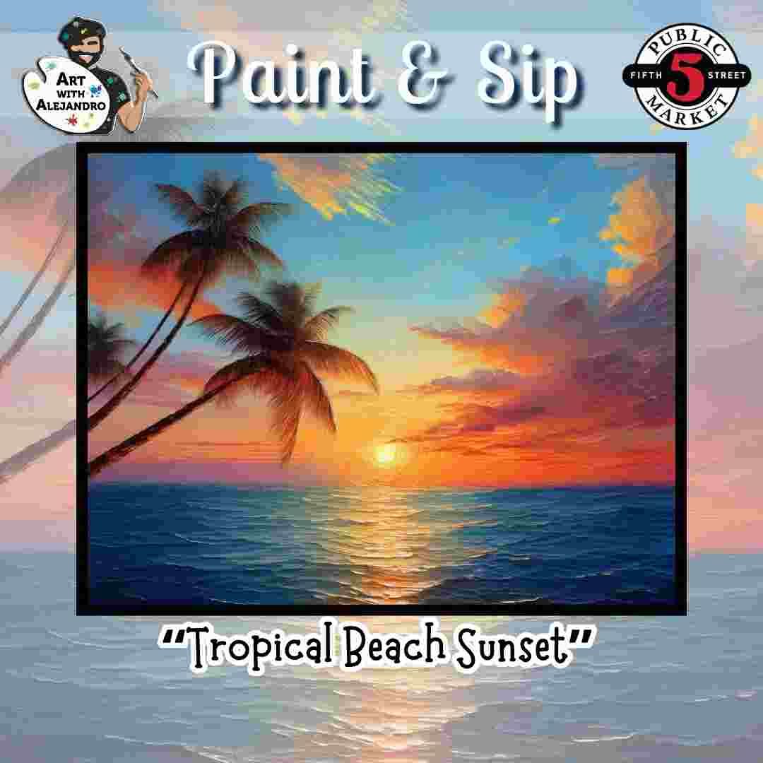 Tropical Beach Sunset