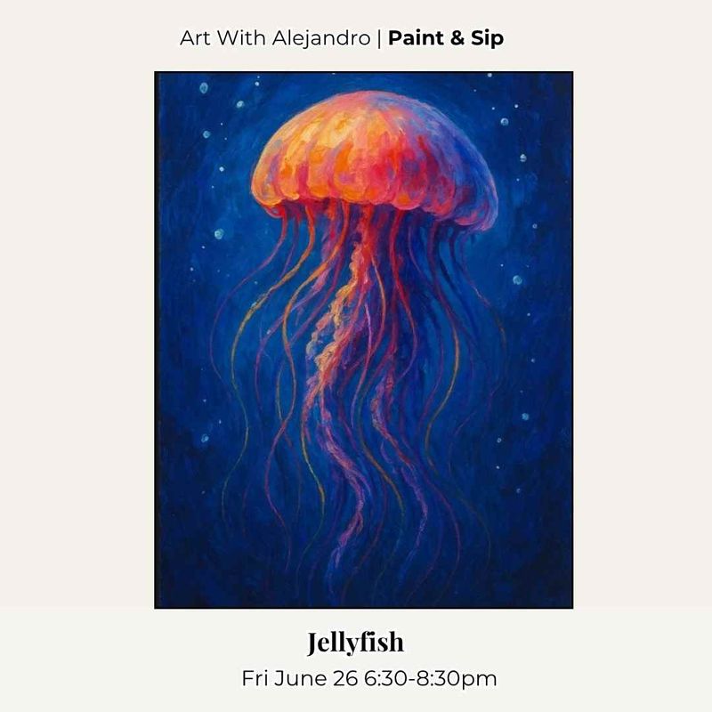 Jellyfish Paint & Sip | Eugene OR