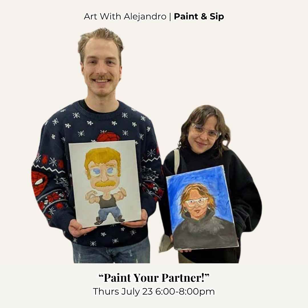 Paint &amp; Sip “Paint Your Partner!”