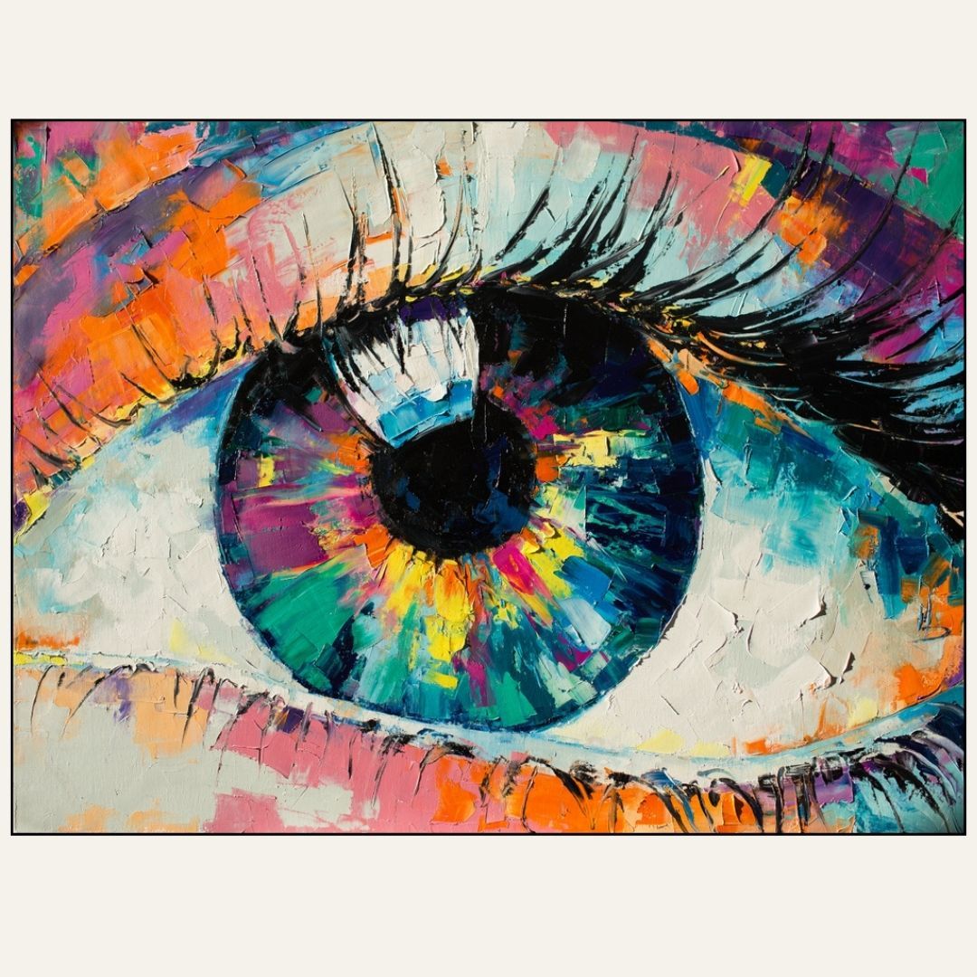 Paint &amp; Sip “Colorful Eye” Fri Aug 28 6:30-8:30pm