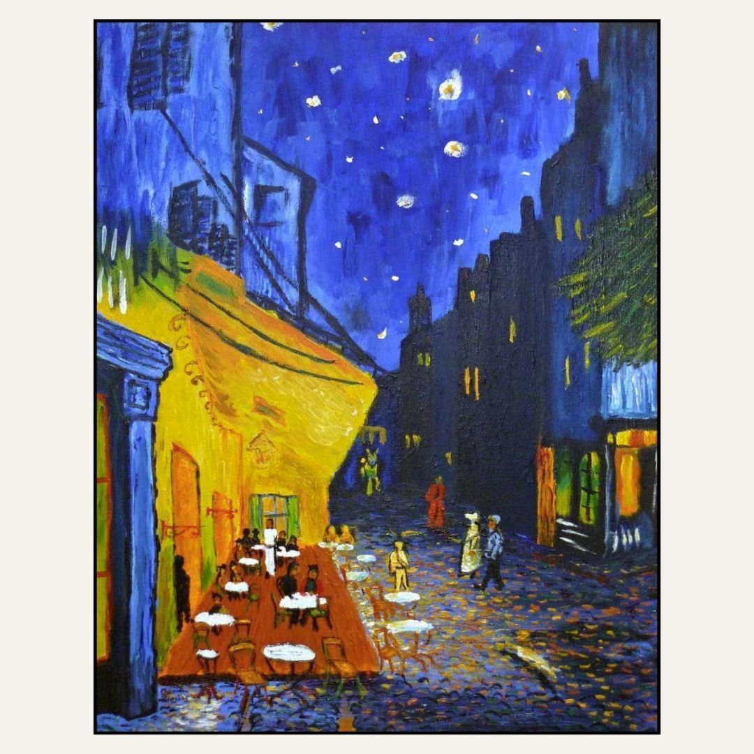 Paint &amp; Sip “Van Gogh: Cafe Terrace at Night” Sat Aug 22 6:30-8:30pm